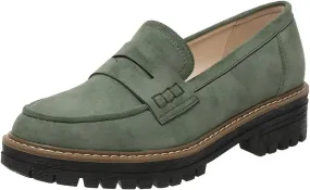 Womens Loafers Shoes Platform Chunky Penny Loafer Lug Sole Comfortable Slip On Work Office Business Casual Dress Shoes, US Size 5-11