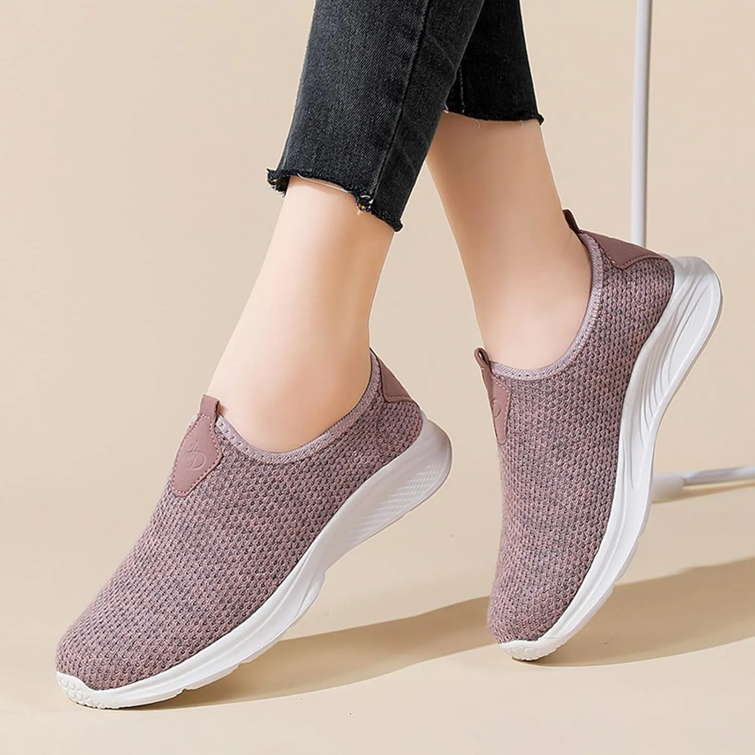 Womens Non Slip Work Shoes Slip On Water Resistant Slip On Shoes Women Food Service Men's Casual Dress Shoes Fashion Sneakers 2025 White Tennis Shoe Loafers Shoe